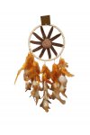 Toptan 16 cm yıldız örgü dreamcatcher 