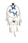 Toptan 27 cm  makrome kelebekli dreamcatcher 