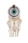 Toptan 27 cm yaprak makrome dreamcatcher 