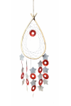 Toptan Dreamcatcher Rattan Damla Sedefli 